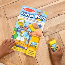 Sticker WOW!™ Bulldozer Bundle: Activity Pad & Sticker Stamper + Mini Activity Pad and 200 Refill Stickers><noscript><img width=
