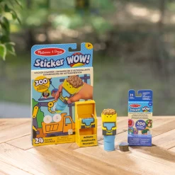 Sticker WOW!™ Bulldozer Bundle: Activity Pad & Sticker Stamper + Mini Activity Pad and 200 Refill Stickers><noscript><img width=