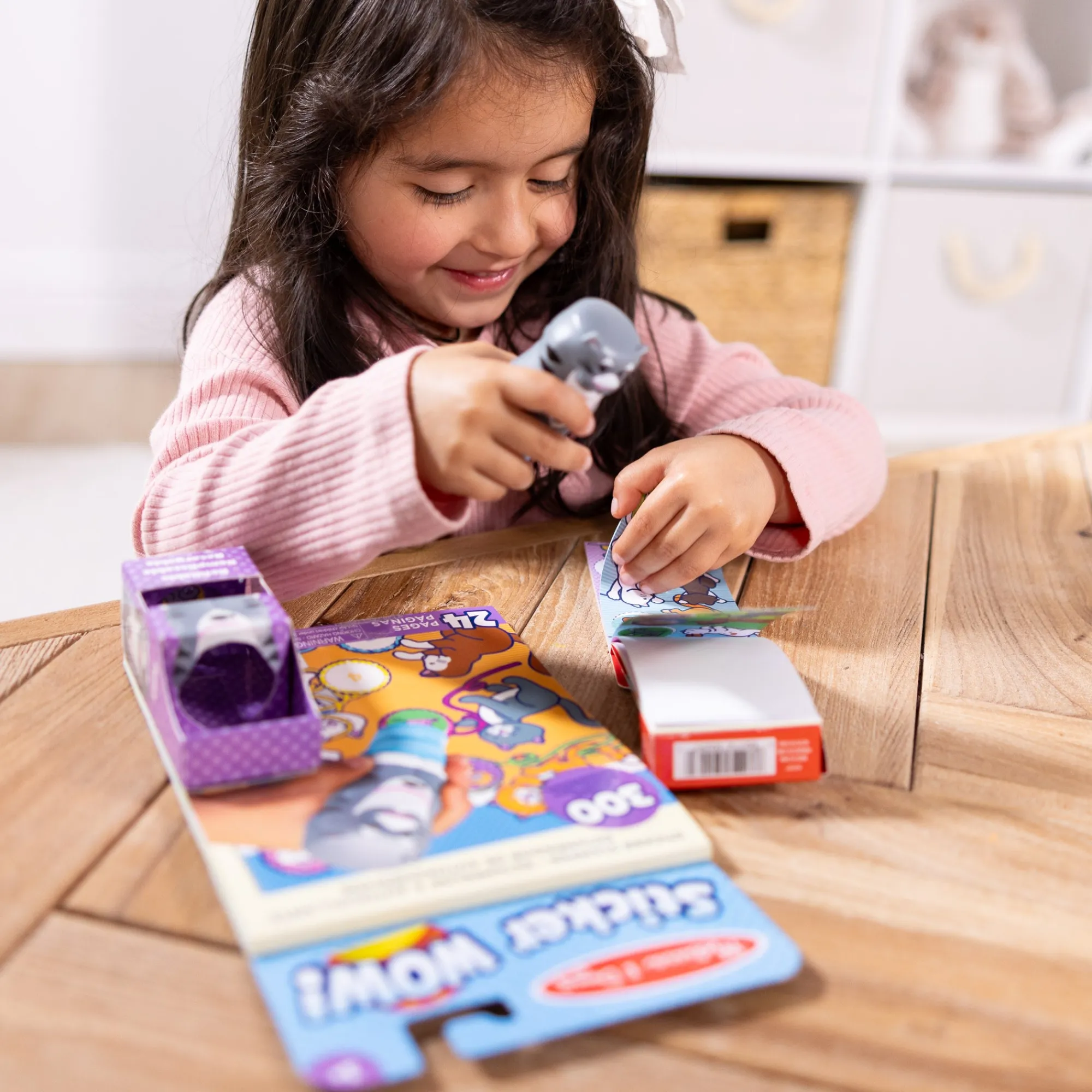 Sticker WOW!™ Cat Bundle: Activity Pad & Sticker Stamper + Mini Activity Pad and 200 Refill Stickers>Melissa & Doug Hot