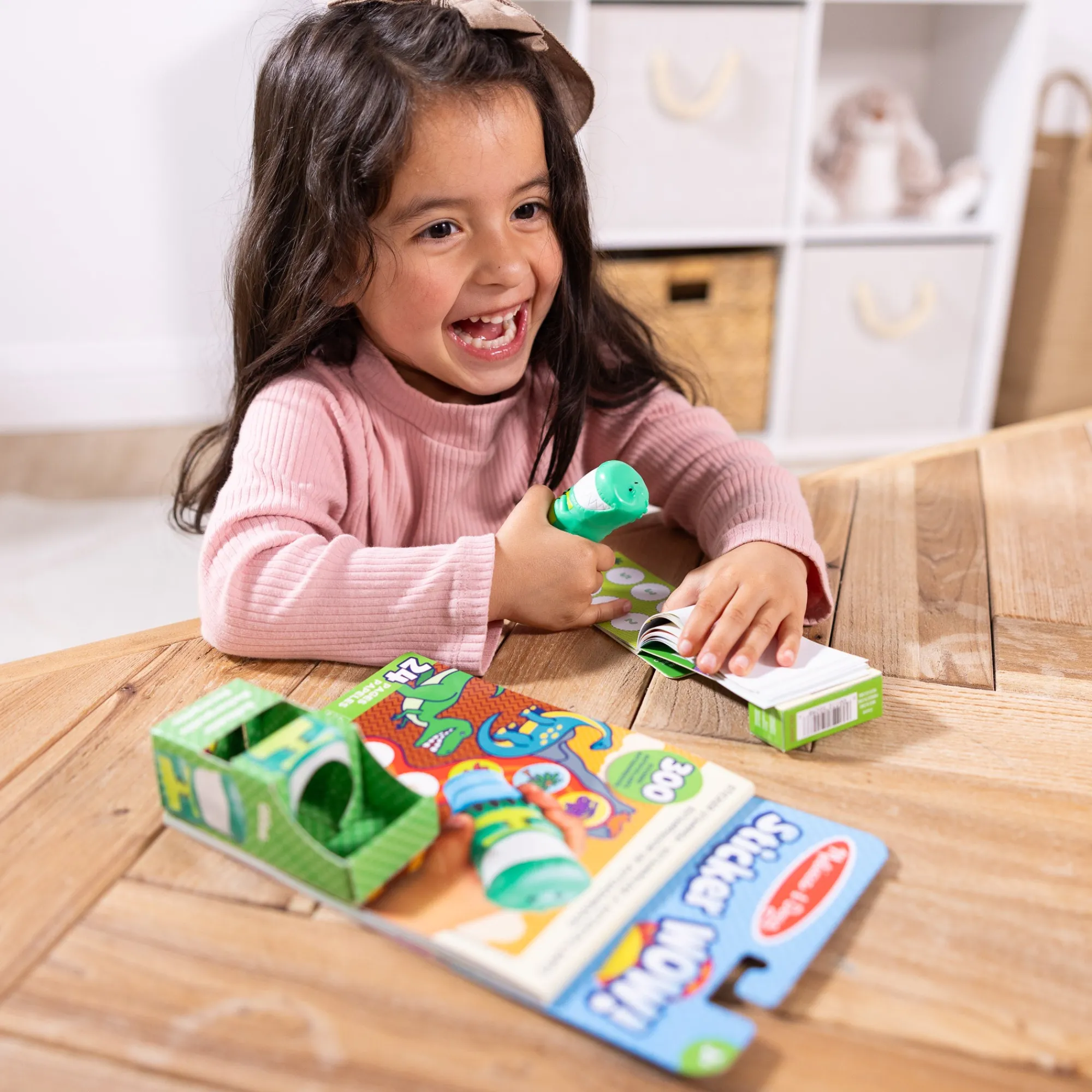 Sticker WOW!™ Dinosaur Bundle: Activity Pad & Sticker Stamper + Mini Activity Pad and 200 Refill Stickers>Melissa & Doug Sale