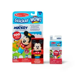 Sticker WOW!™ Disney Mickey Mouse Bundle: Activity Pad & Sticker Stamper + Mini Activity Pad and 200 Refill Stickers>Melissa & Doug Best