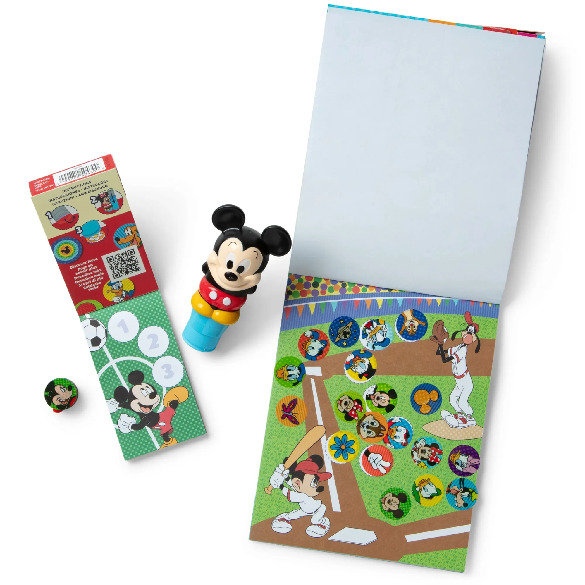 Sticker WOW!™ Disney Mickey Mouse Bundle: Activity Pad & Sticker Stamper + Mini Activity Pad and 200 Refill Stickers>Melissa & Doug Best