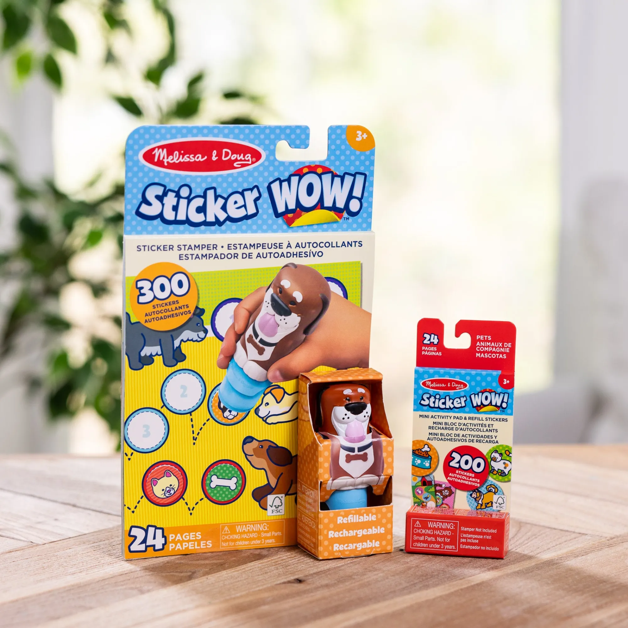 Sticker WOW!™ Dog Bundle: Activity Pad & Sticker Stamper + Mini Activity Pad and 200 Refill Stickers>Melissa & Doug Discount