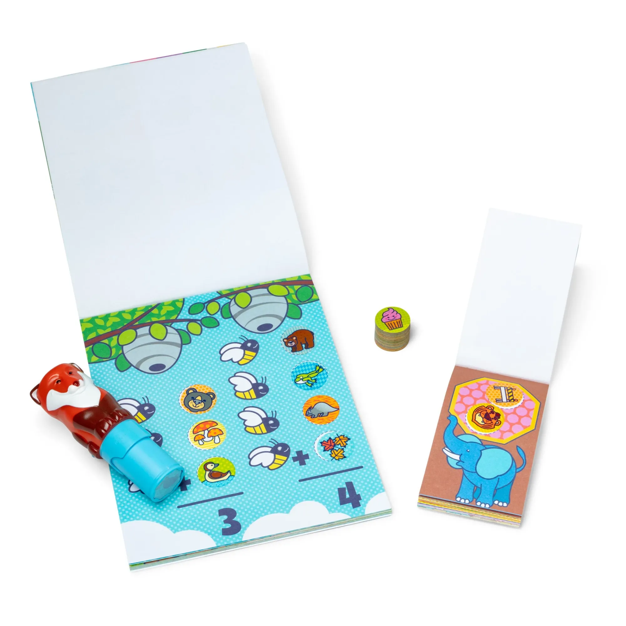 Sticker WOW!™ Fox Bundle: Activity Pad & Sticker Stamper + Mini Activity Pad and 200 Refill Stickers>Melissa & Doug Sale