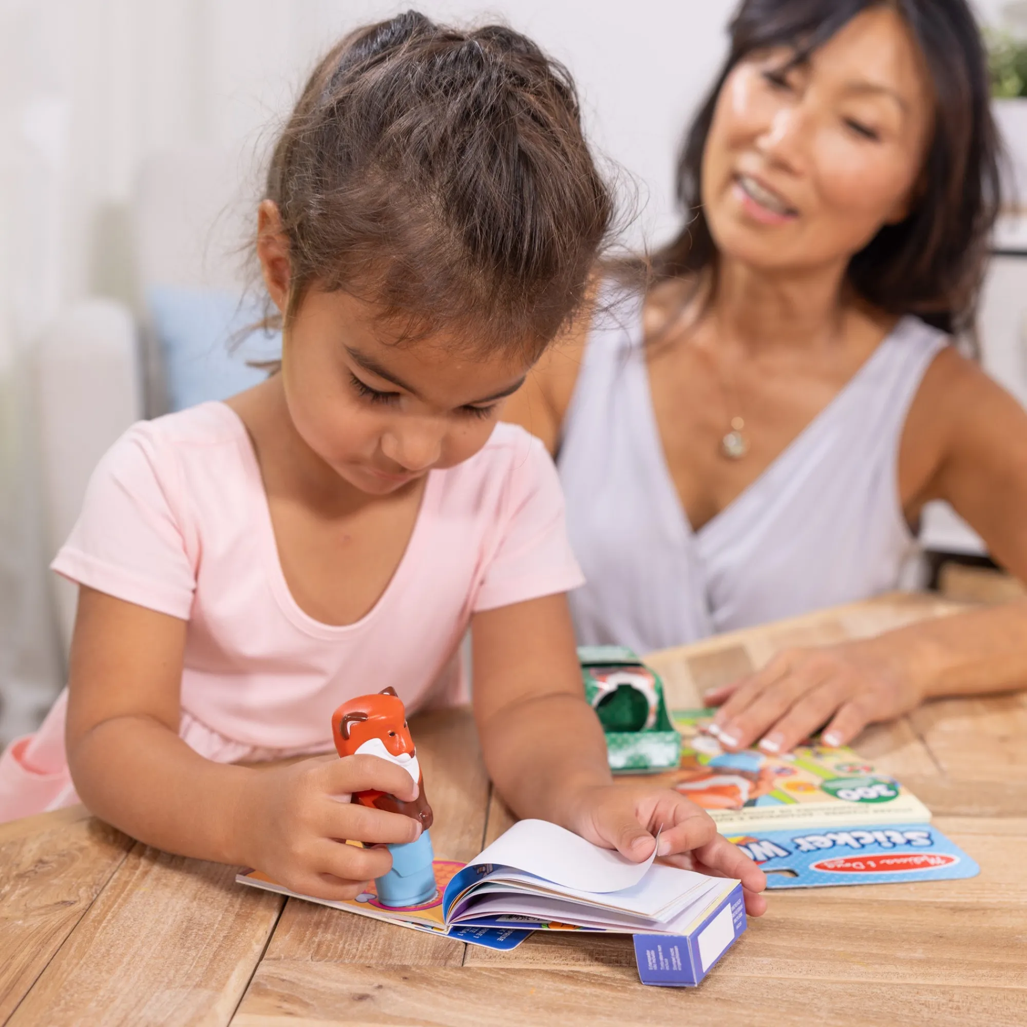 Sticker WOW!™ Fox Bundle: Activity Pad & Sticker Stamper + Mini Activity Pad and 200 Refill Stickers>Melissa & Doug Sale