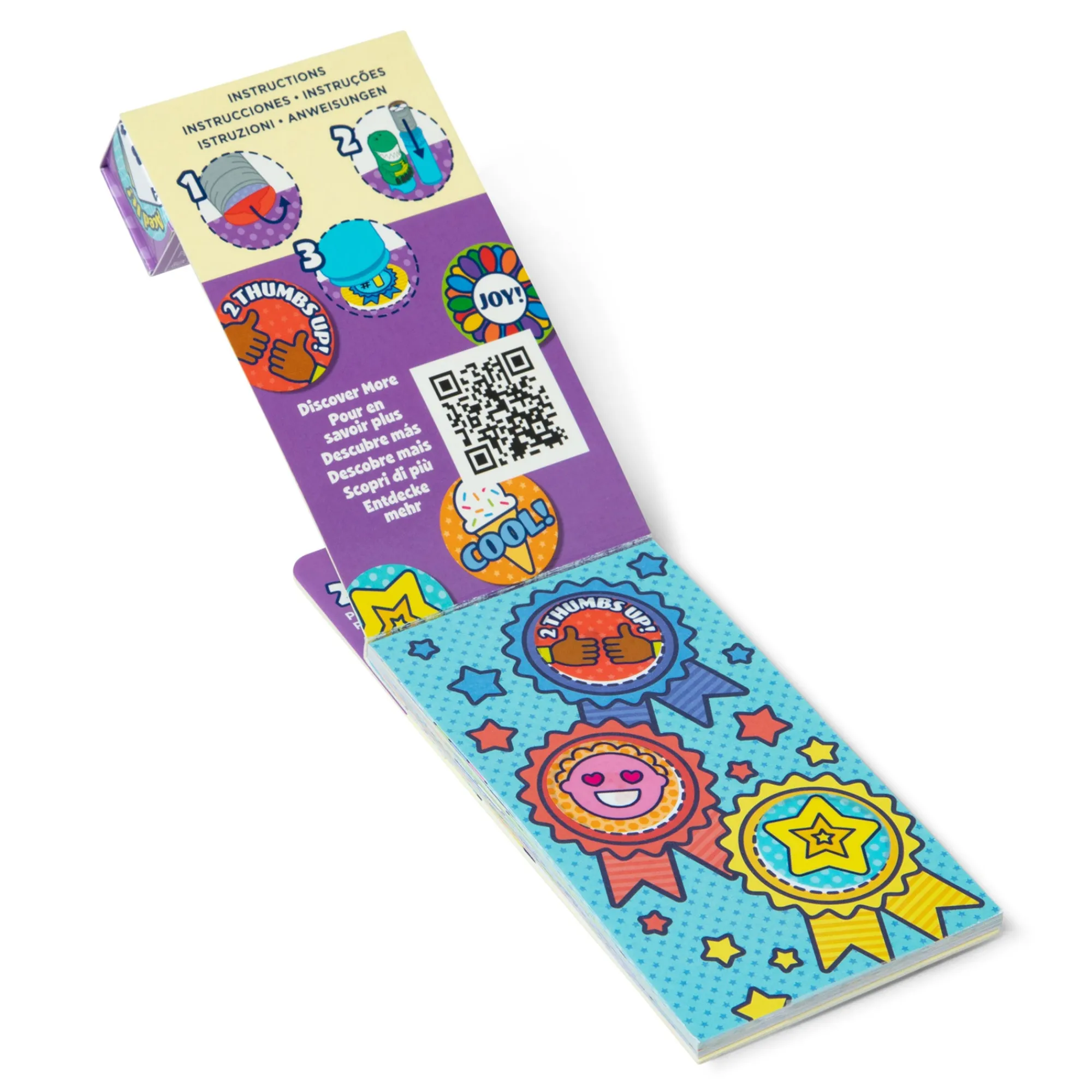 Sticker WOW!® Mini Activity Pad & Refill Stickers - Way to Go! (200+ Stickers, Stamper Not Included)>Melissa & Doug Sale