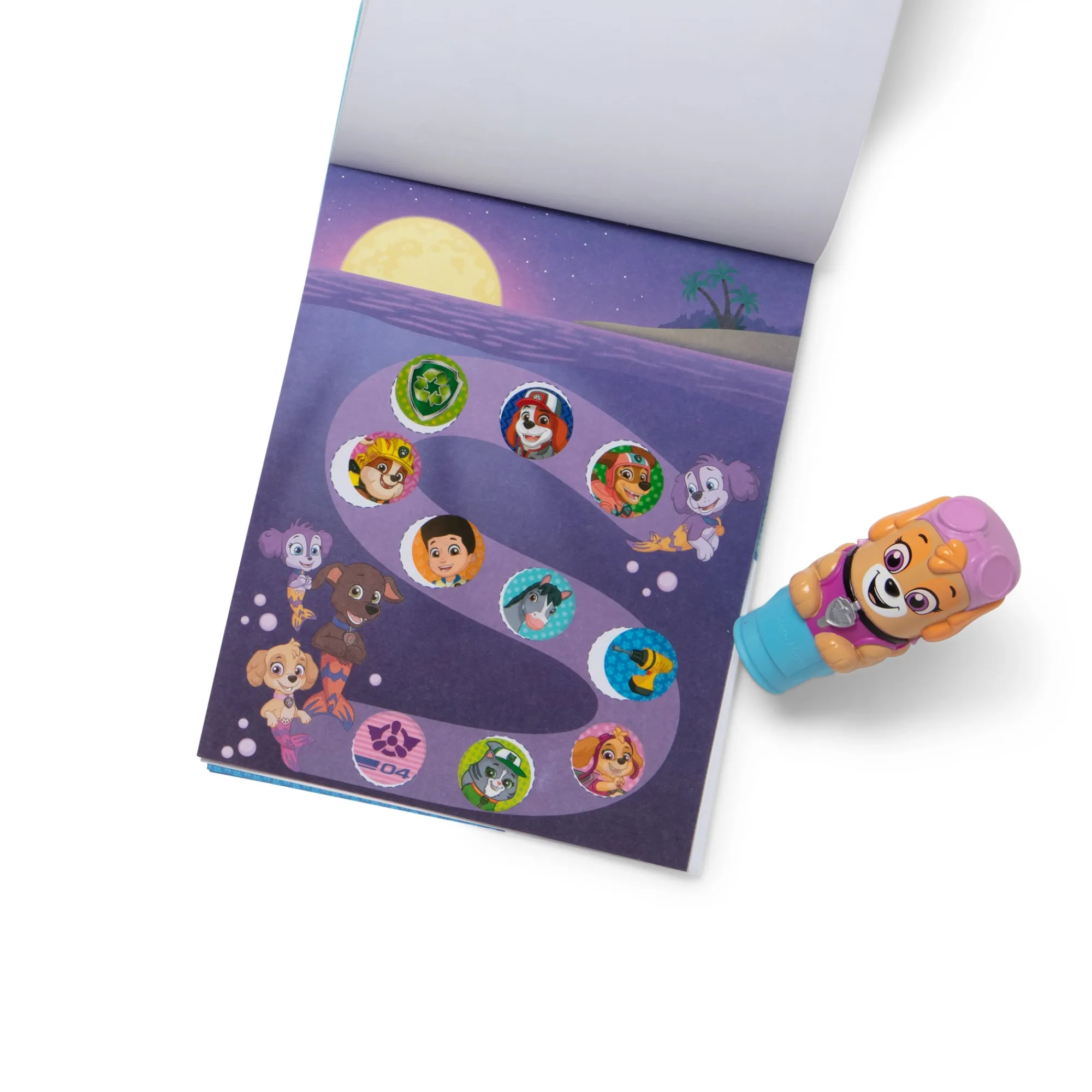 Sticker WOW!™ PAW Patrol Skye Bundle: Activity Pad & Sticker Stamper + Mini Activity Pad and 200 Refill Stickers>Melissa & Doug Clearance