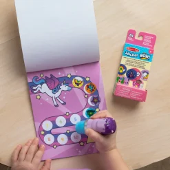 Sticker WOW!™ Purple Unicorn Bundle: Activity Pad & Sticker Stamper + Mini Activity Pad and 200 Refill Stickers><noscript><img width=