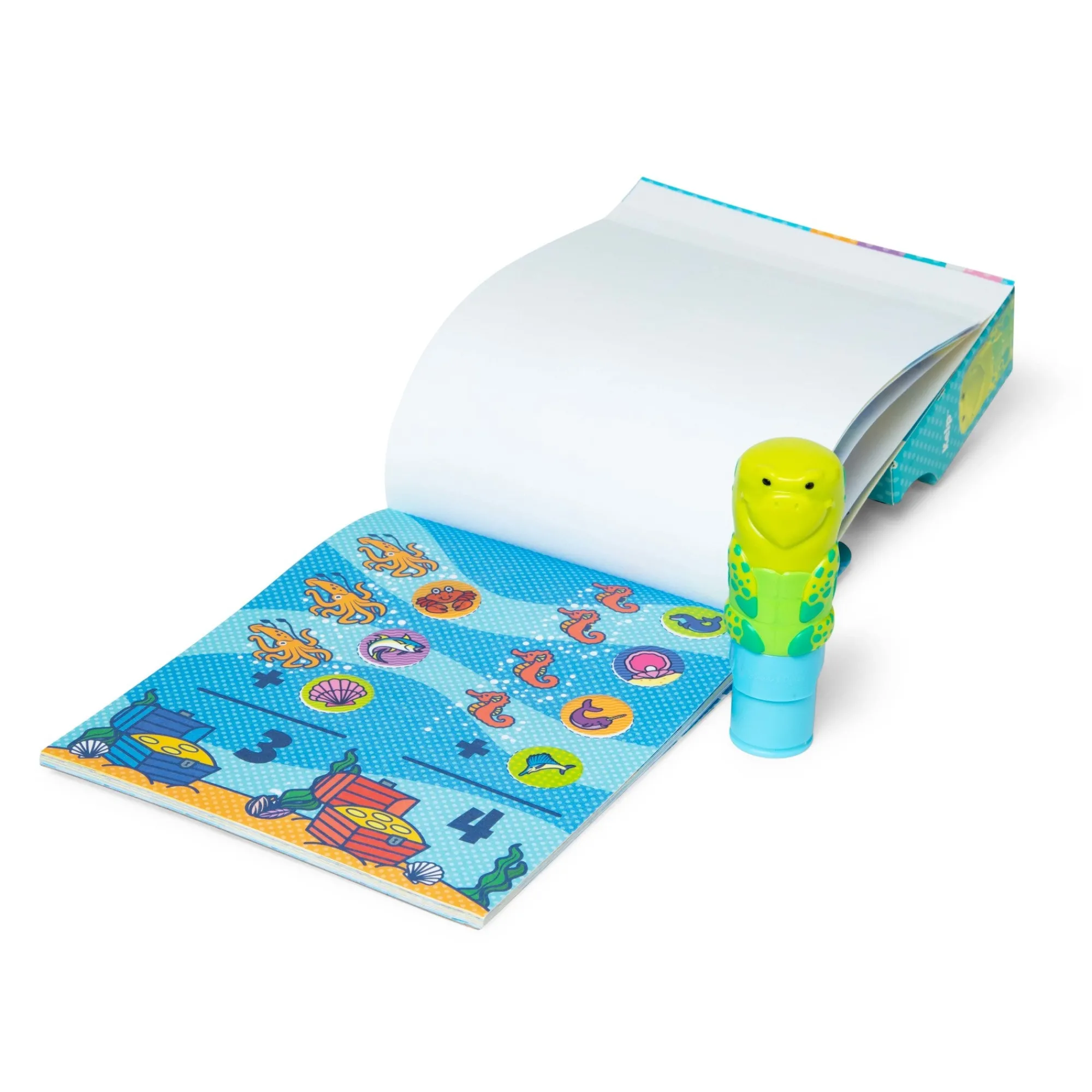 Sticker WOW!™ Sea Turtle Bundle: Activity Pad & Sticker Stamper + Mini Activity Pad and 200 Refill Stickers>Melissa & Doug Online