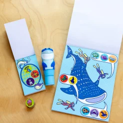 Sticker WOW!™ Shark Bundle: Activity Pad & Sticker Stamper + Mini Activity Pad and 200 Refill Stickers><noscript><img width=