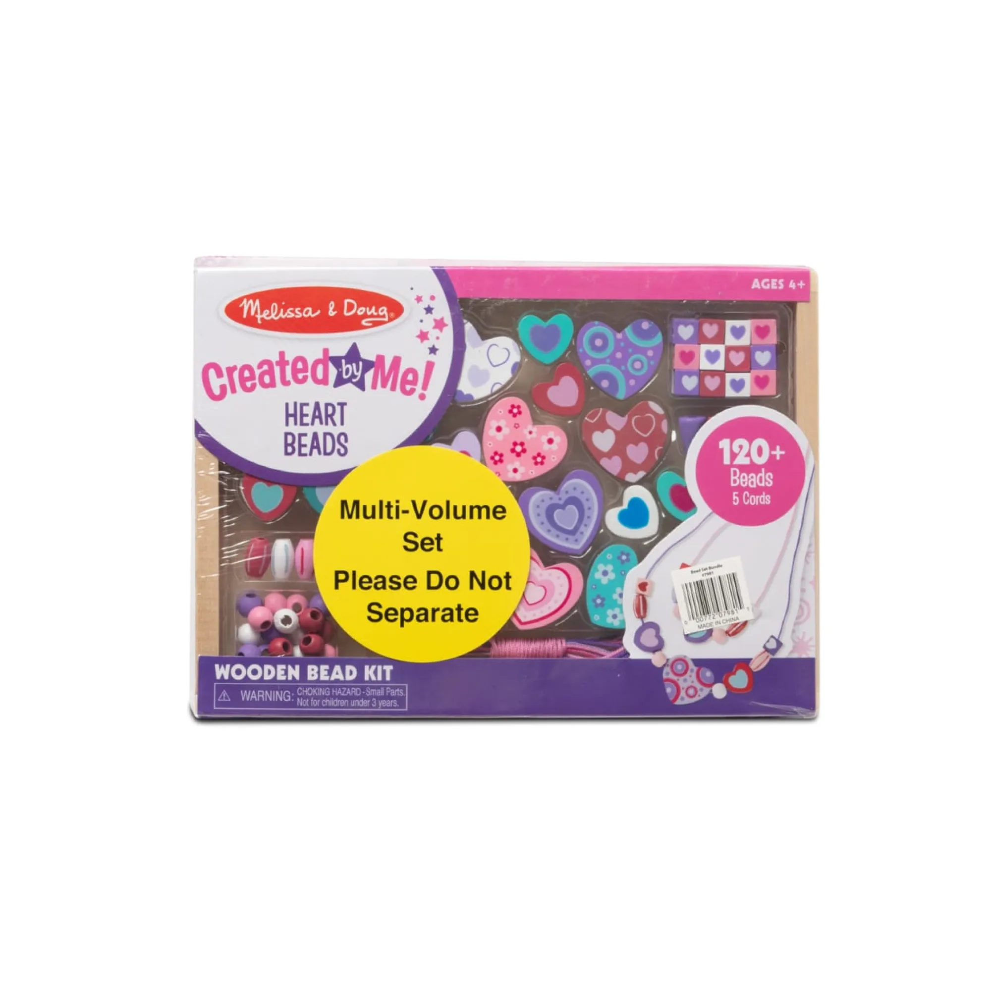 Sweet Hearts and Butterfly Friends Bead Set Bundle>Melissa & Doug Outlet