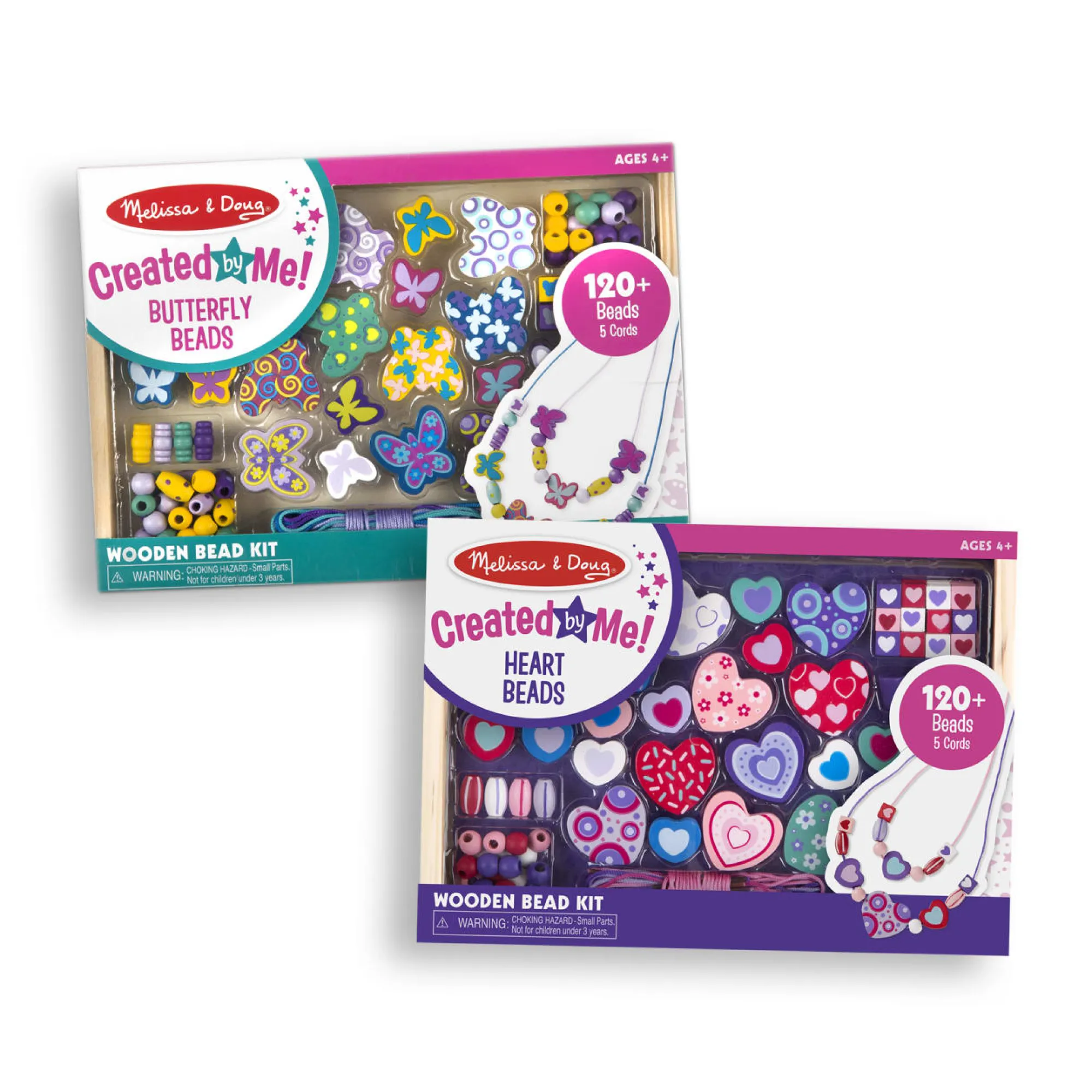 Sweet Hearts and Butterfly Friends Bead Set Bundle>Melissa & Doug Outlet