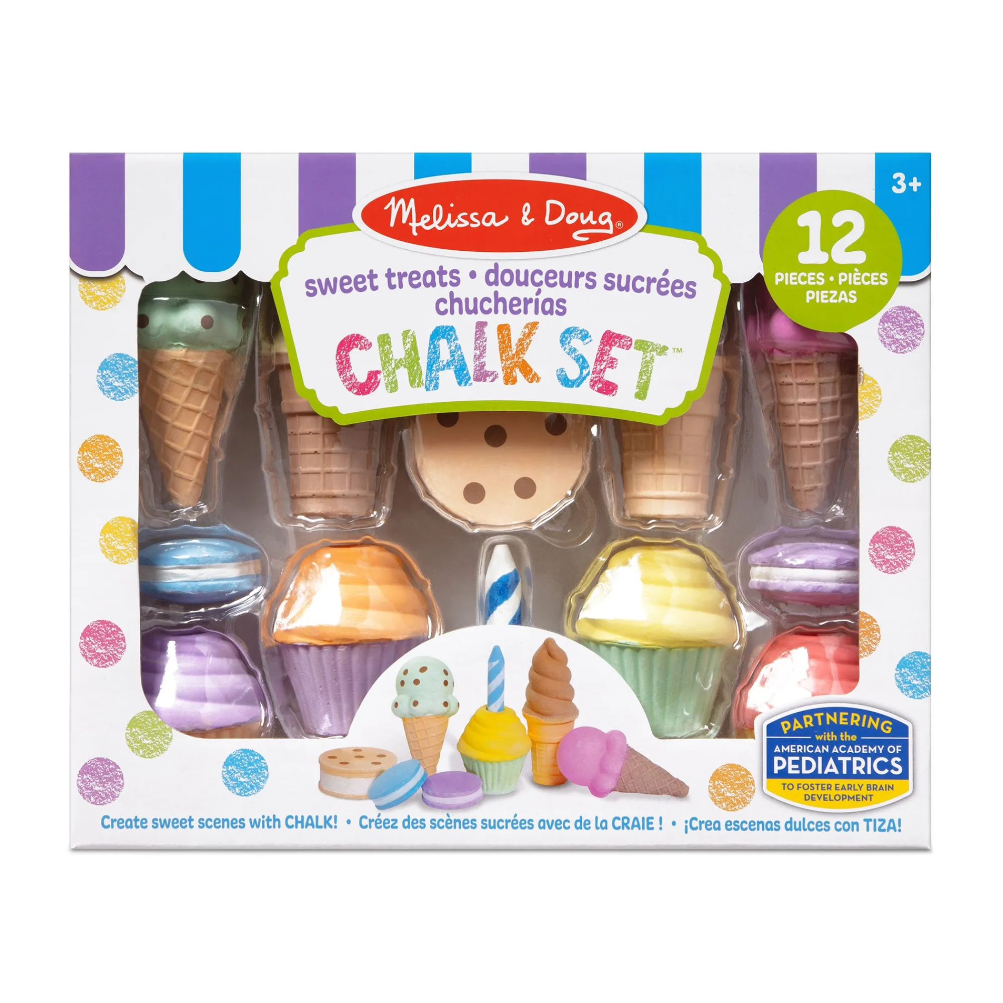 Sweet Treats Chalk Set>Melissa & Doug