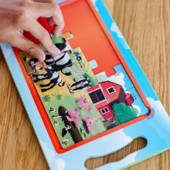 Take-Along Magnetic Jigsaw Puzzles – On the Farm><noscript><img width=