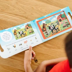 Take-Along Magnetic Jigsaw Puzzles – On the Farm><noscript><img width=