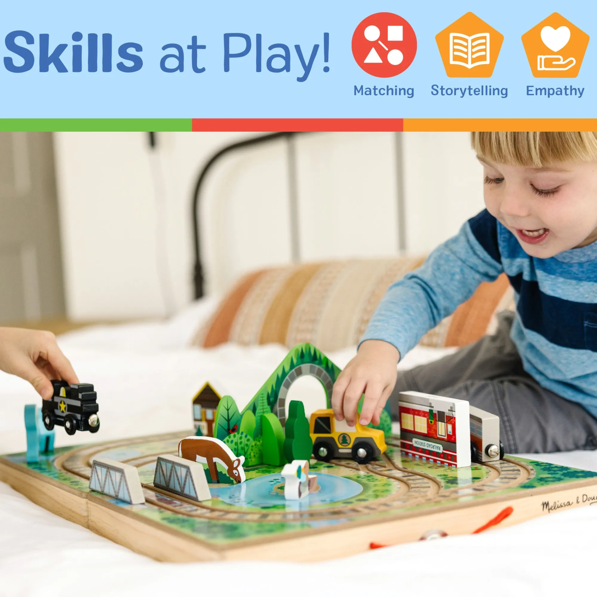 Take-Along Railroad>Melissa & Doug Online