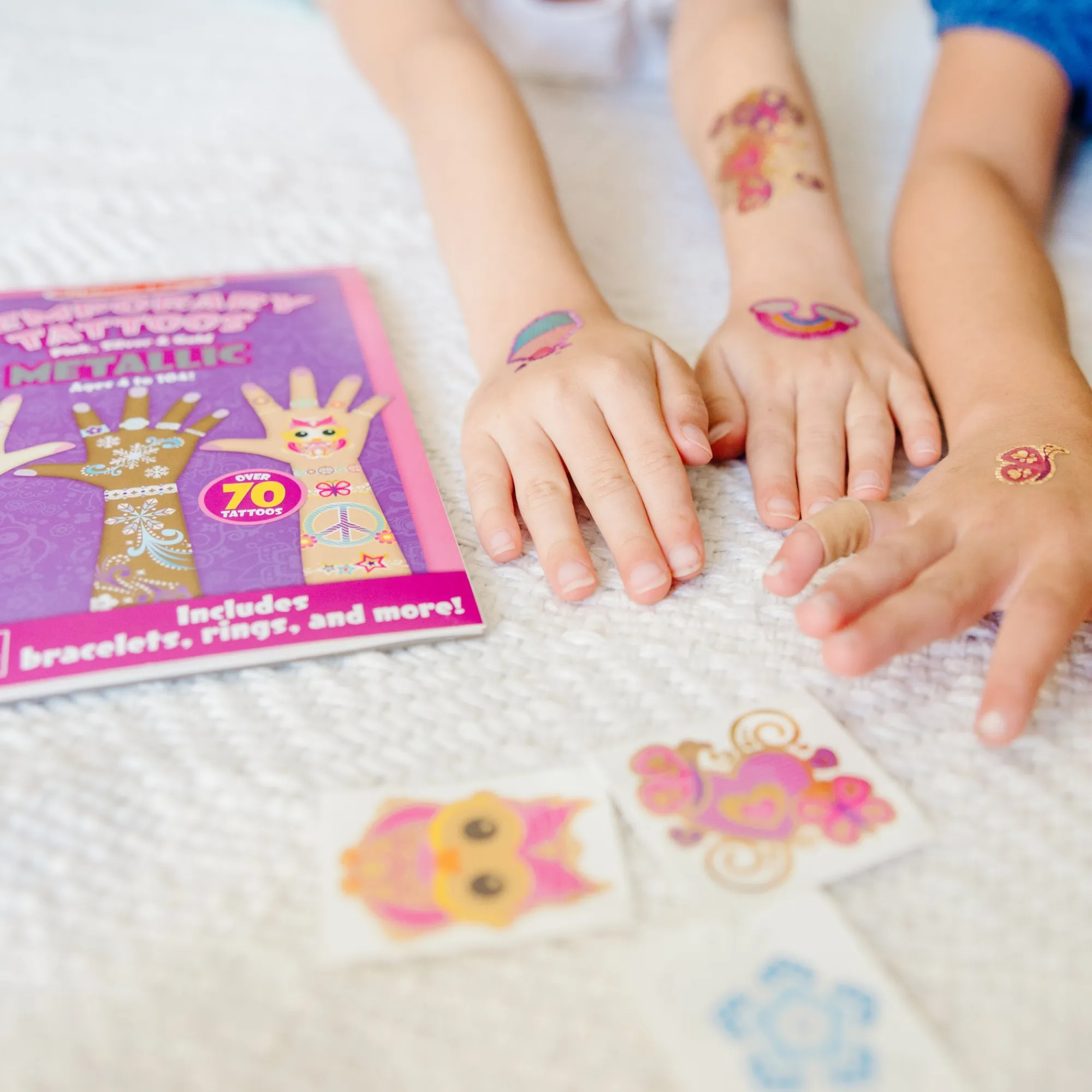 Temporary Tattoos - Metallic>Melissa & Doug Clearance