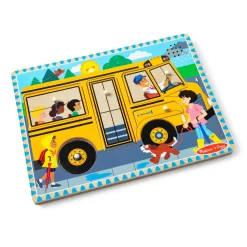 The Wheels on the Bus Song Puzzle - 6 Pieces>Melissa & Doug New
