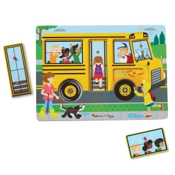 The Wheels on the Bus Song Puzzle - 6 Pieces><noscript><img width=