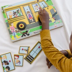 The Wheels on the Bus Song Puzzle - 6 Pieces><noscript><img width=