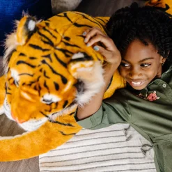 Tiger Lifelike Plush Stuffed Animal><noscript><img width=