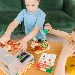 Top & Bake Pizza Counter - Wooden Play Food><noscript><img width=