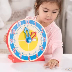 Turn & Tell Wooden Clock><noscript><img width=
