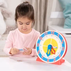 Turn & Tell Wooden Clock><noscript><img width=