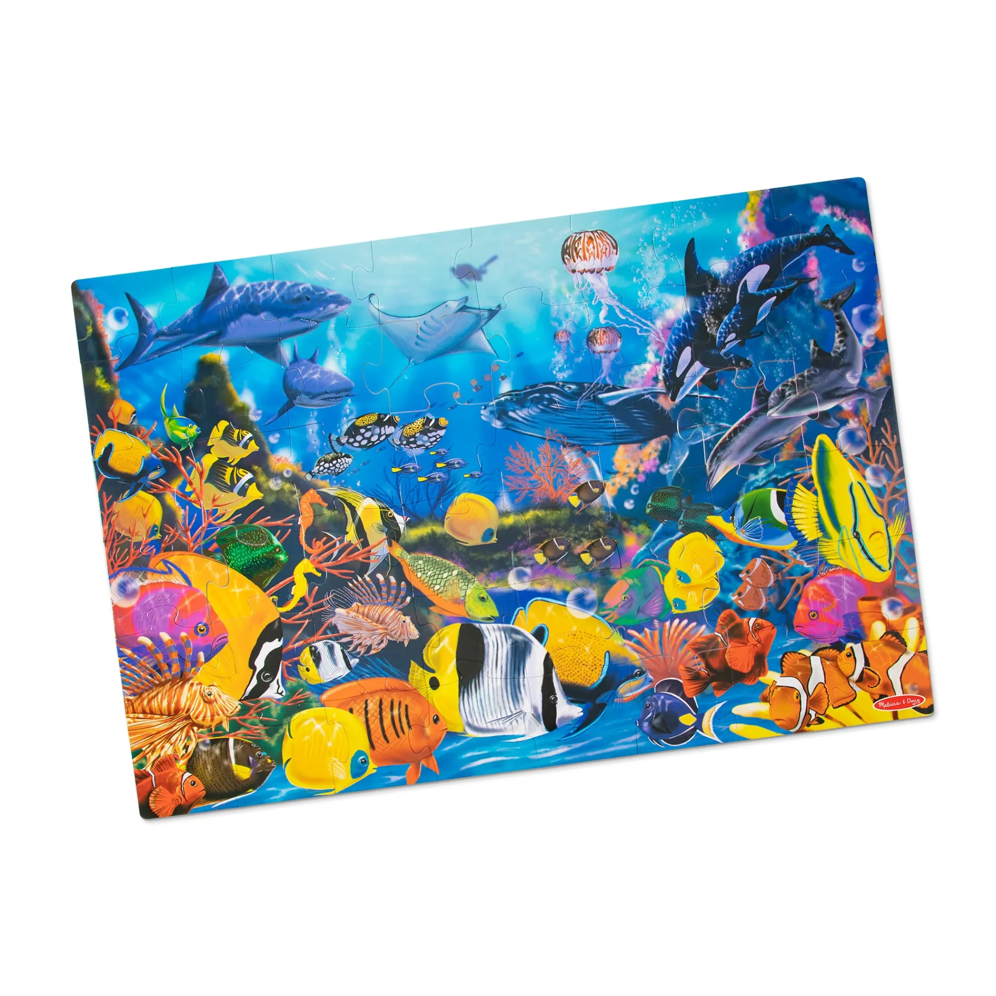 Underwater Floor Puzzle - 48 Pieces>Melissa & Doug Hot