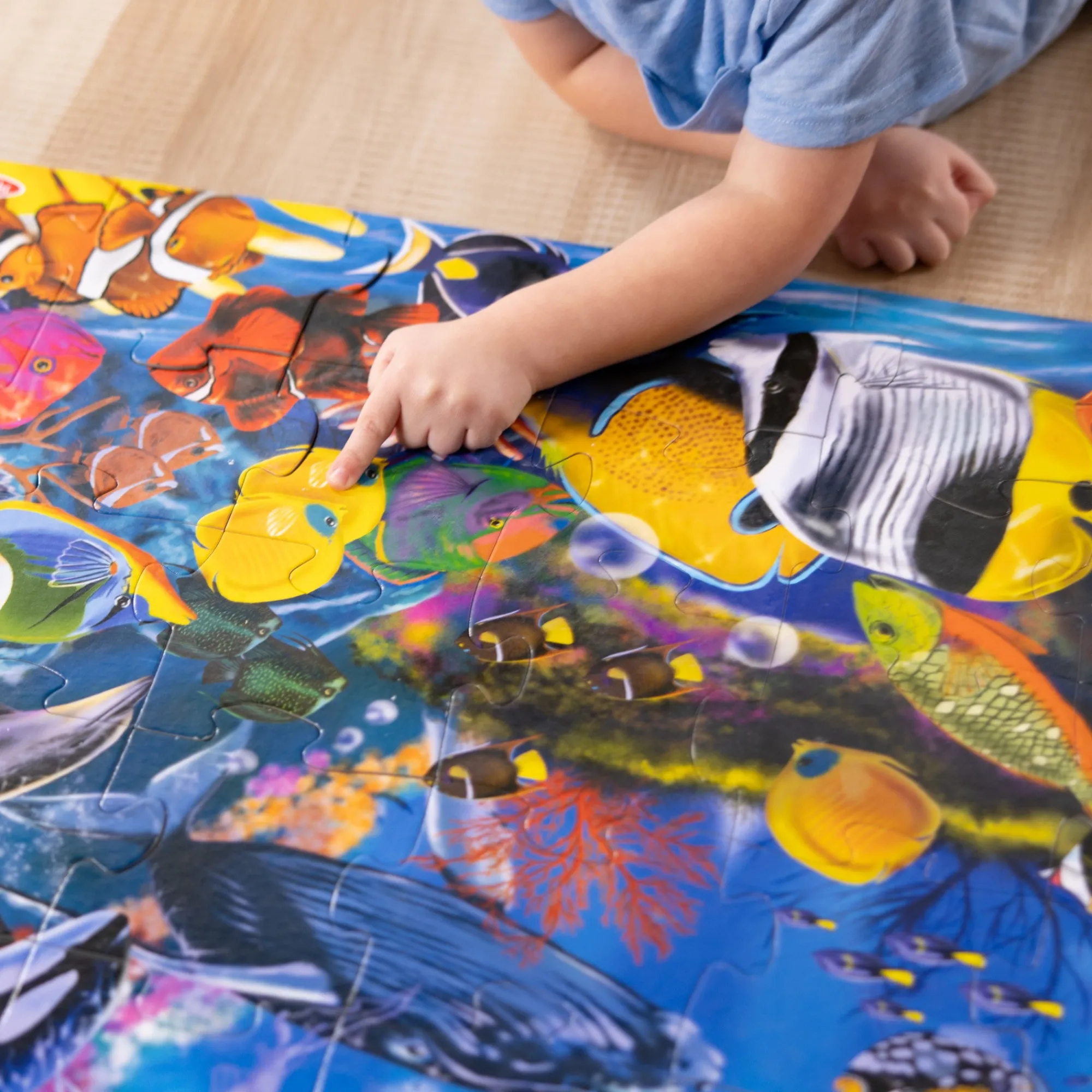 Underwater Floor Puzzle - 48 Pieces>Melissa & Doug Hot