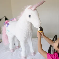Unicorn Lifelike Plush Stuffed Animal><noscript><img width=