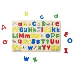 Upper & Lower Case Alphabet Puzzle>Melissa & Doug Outlet