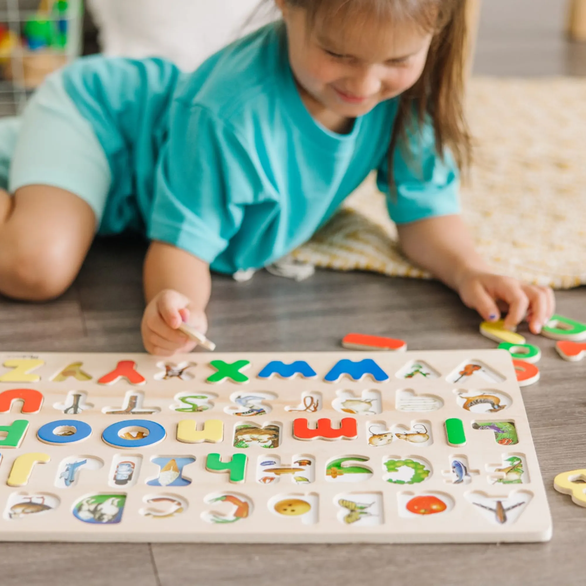 Upper & Lower Case Alphabet Puzzle>Melissa & Doug Outlet