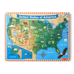U.S.A. Sound Puzzle - 40 Pieces>Melissa & Doug Outlet