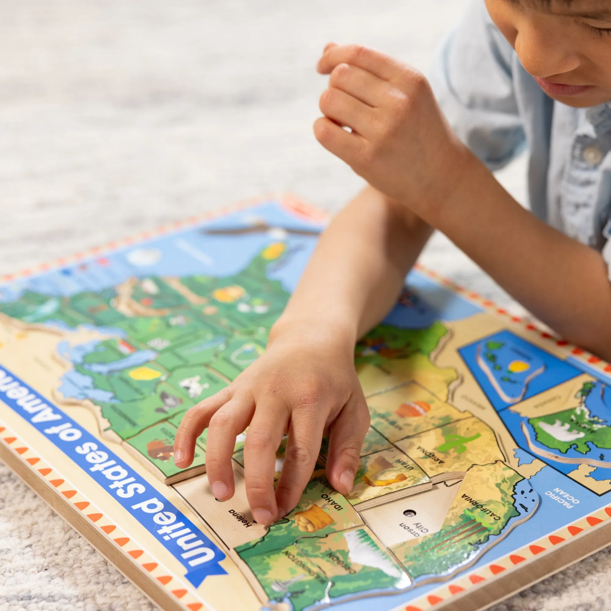 U.S.A. Sound Puzzle - 40 Pieces>Melissa & Doug Outlet