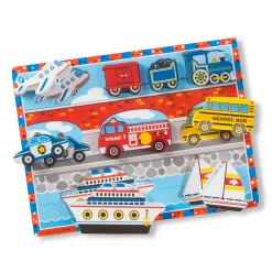 Vehicles Chunky Puzzle - 9 Pieces>Melissa & Doug Outlet