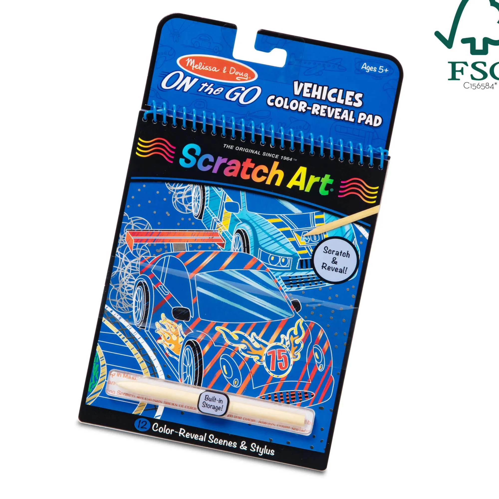 Vehicles Color-Reveal Pad>Melissa & Doug Hot