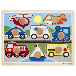 Vehicles Jumbo Knob Puzzle - 8 pieces><noscript><img width=