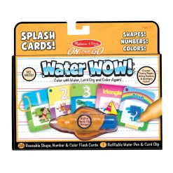 Water Wow! - Splash Cards Shapes, Numbers & Colors>Melissa & Doug Online