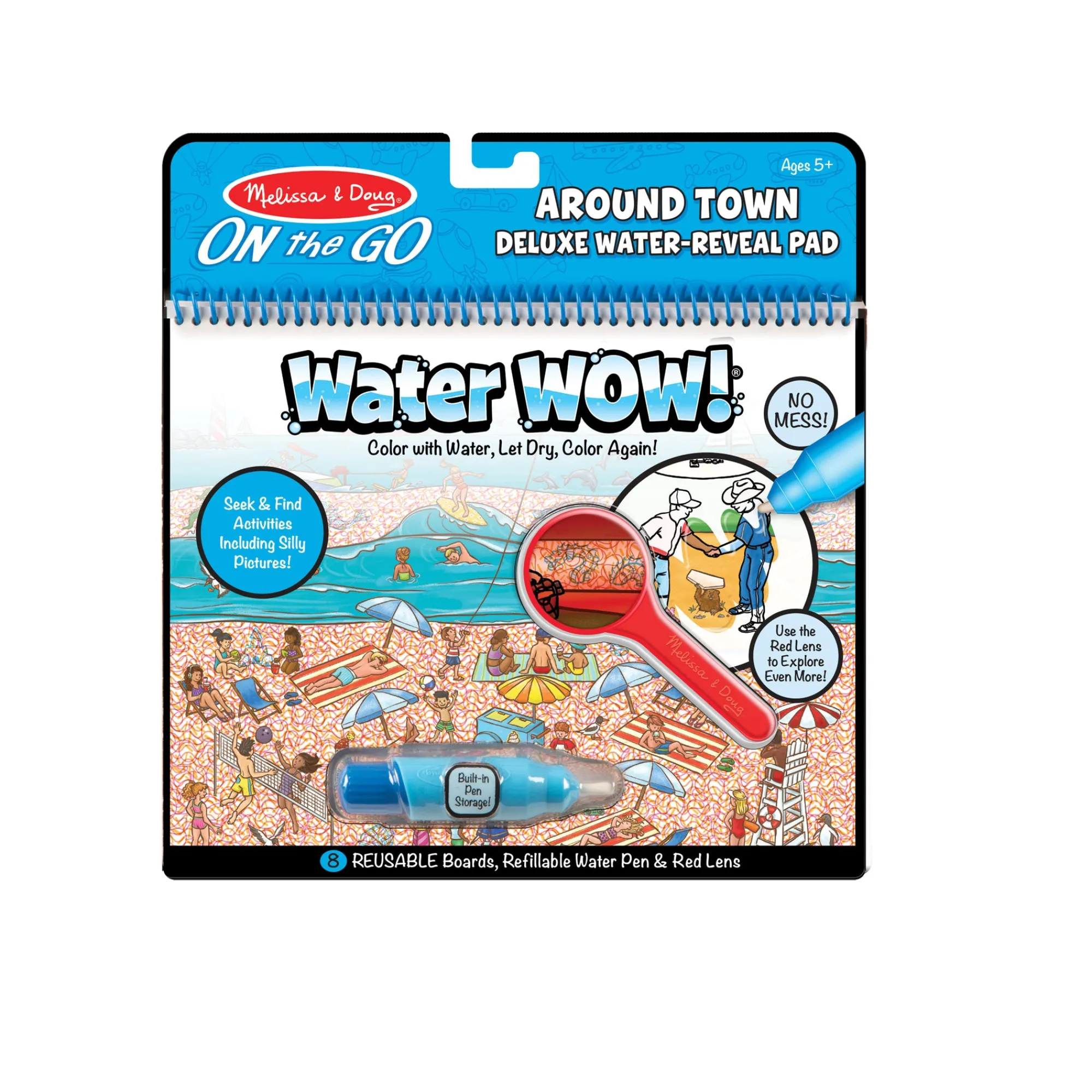 Water Wow! Deluxe Water-Reveal Pad - Around Town>Melissa & Doug Best