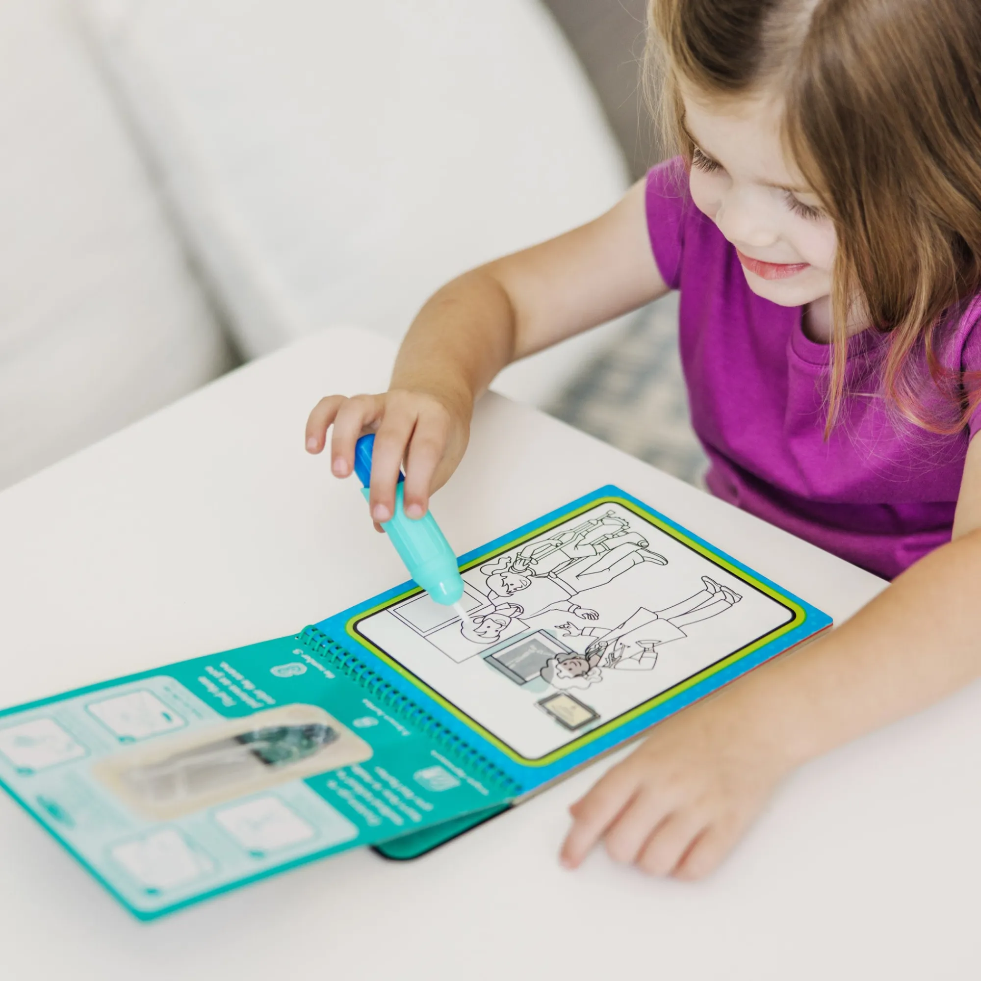 Water Wow! Occupations - Water Reveal Pad On the Go Travel Activity>Melissa & Doug Outlet