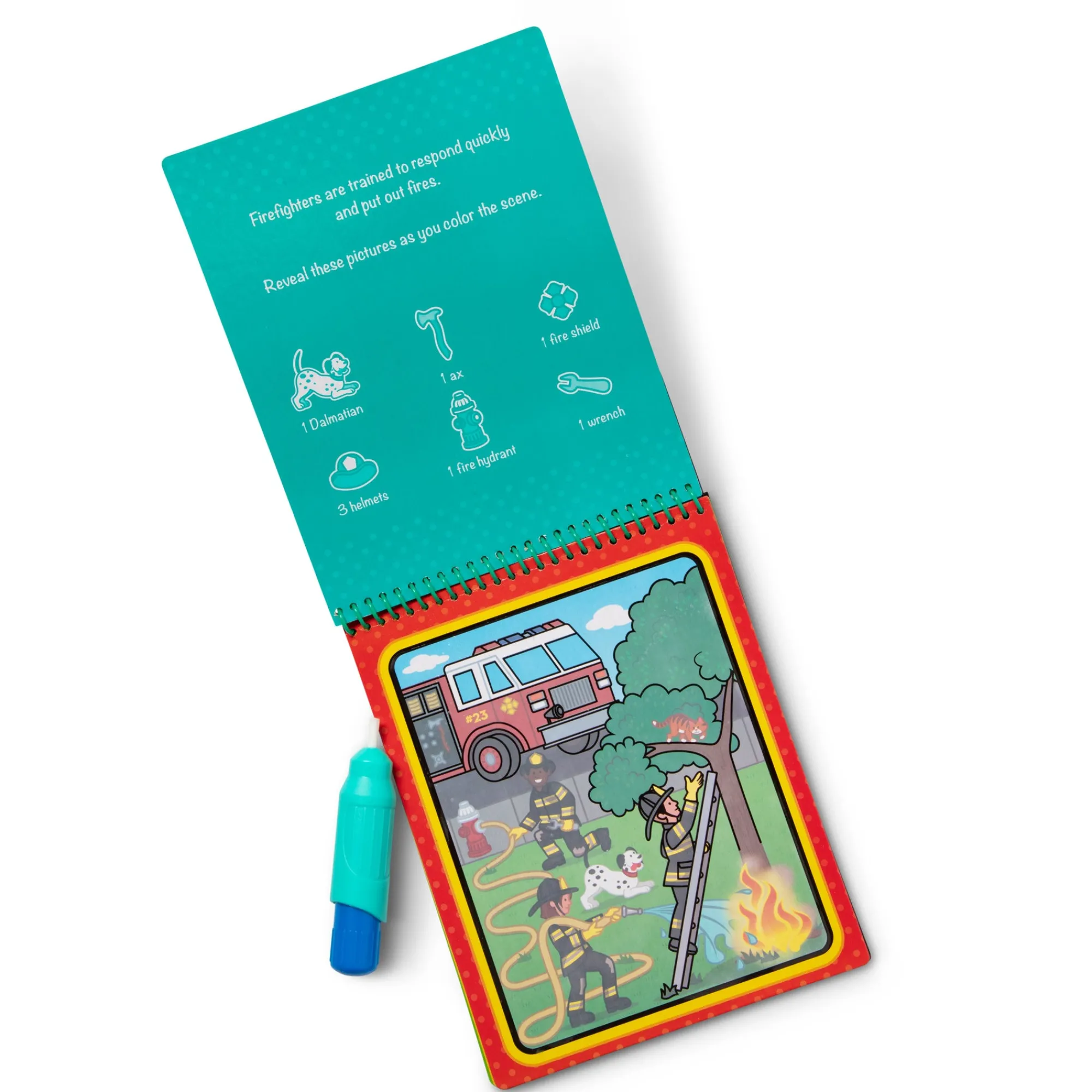 Water Wow! Occupations - Water Reveal Pad On the Go Travel Activity>Melissa & Doug Outlet