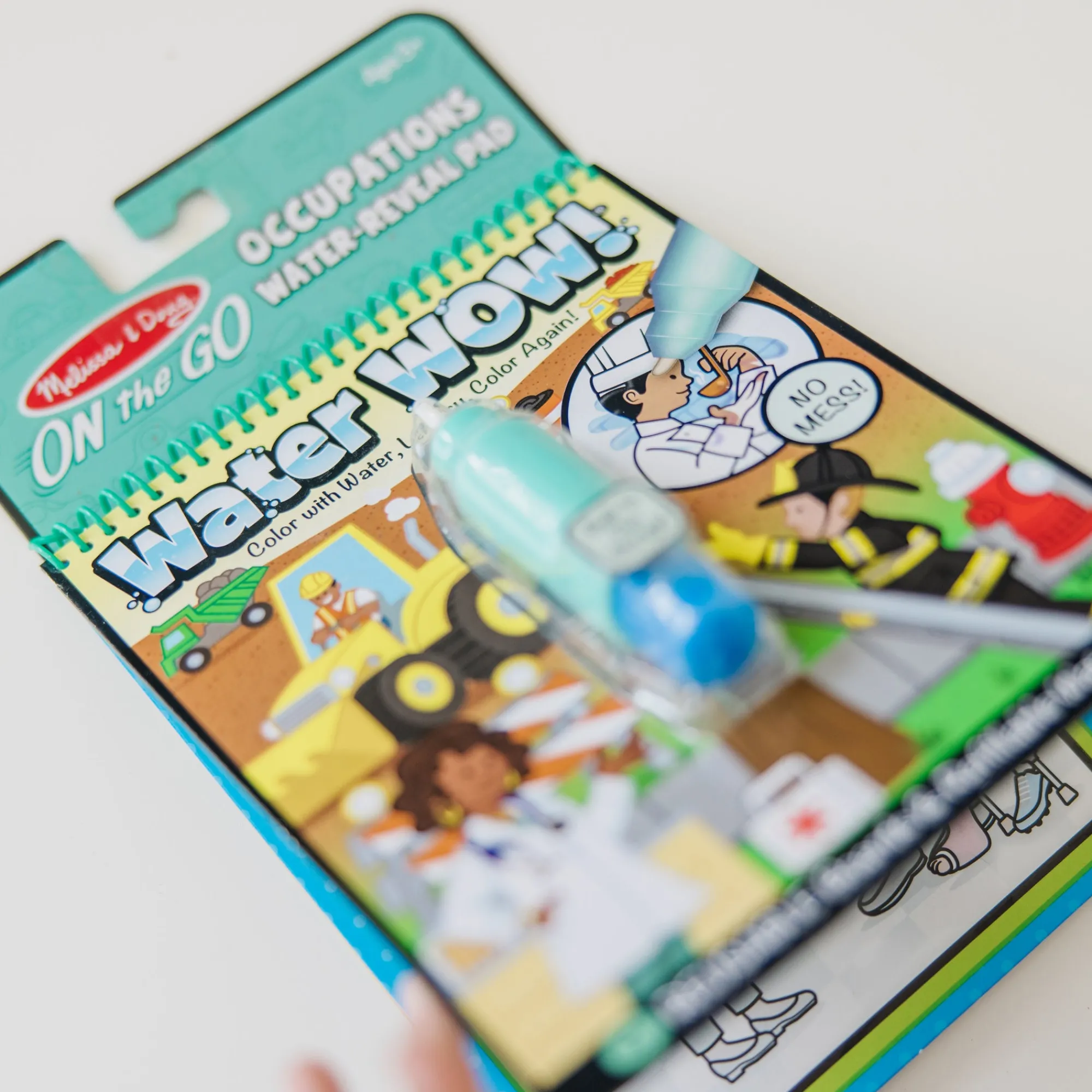 Water Wow! Occupations - Water Reveal Pad On the Go Travel Activity>Melissa & Doug Outlet