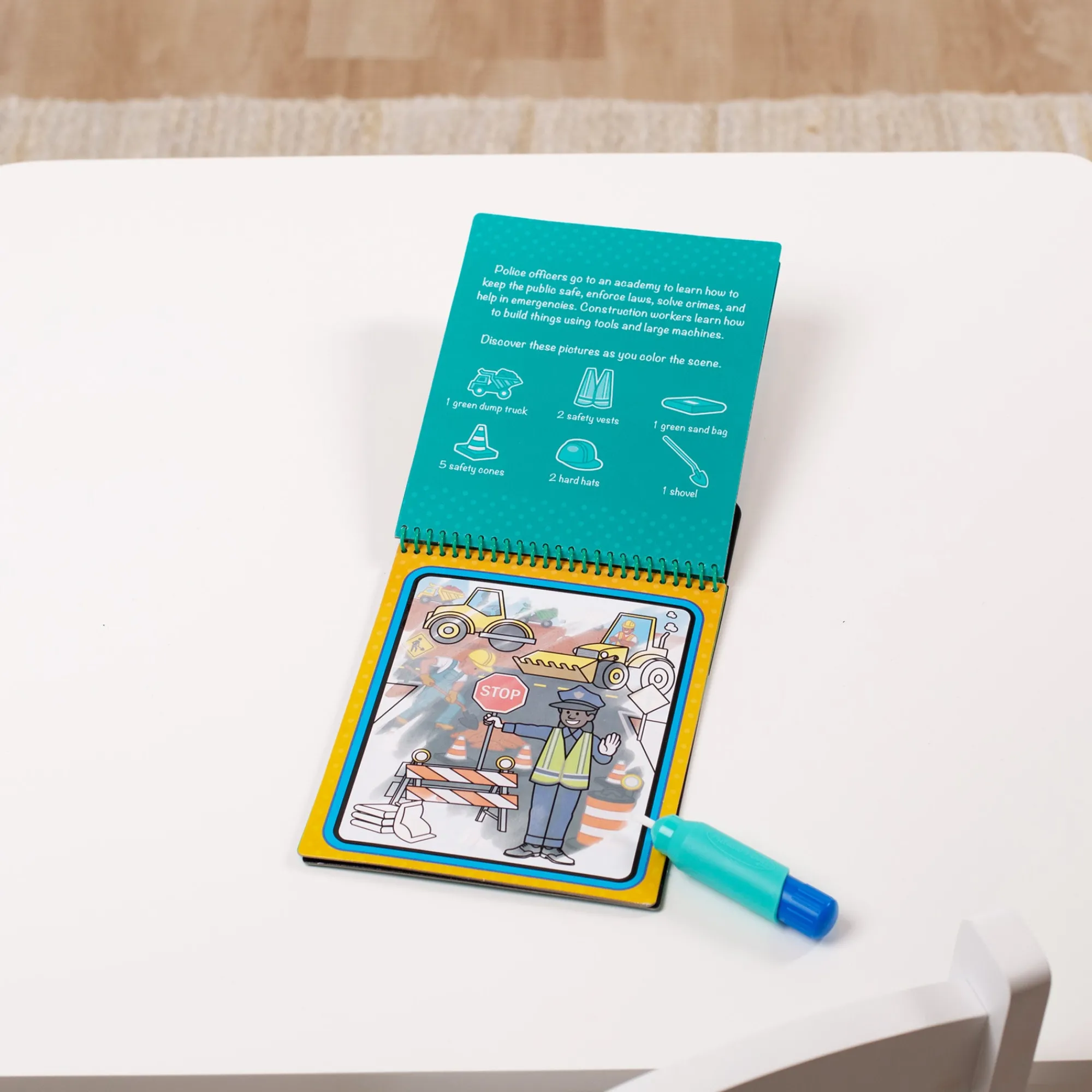 Water Wow! Occupations - Water Reveal Pad On the Go Travel Activity>Melissa & Doug Outlet