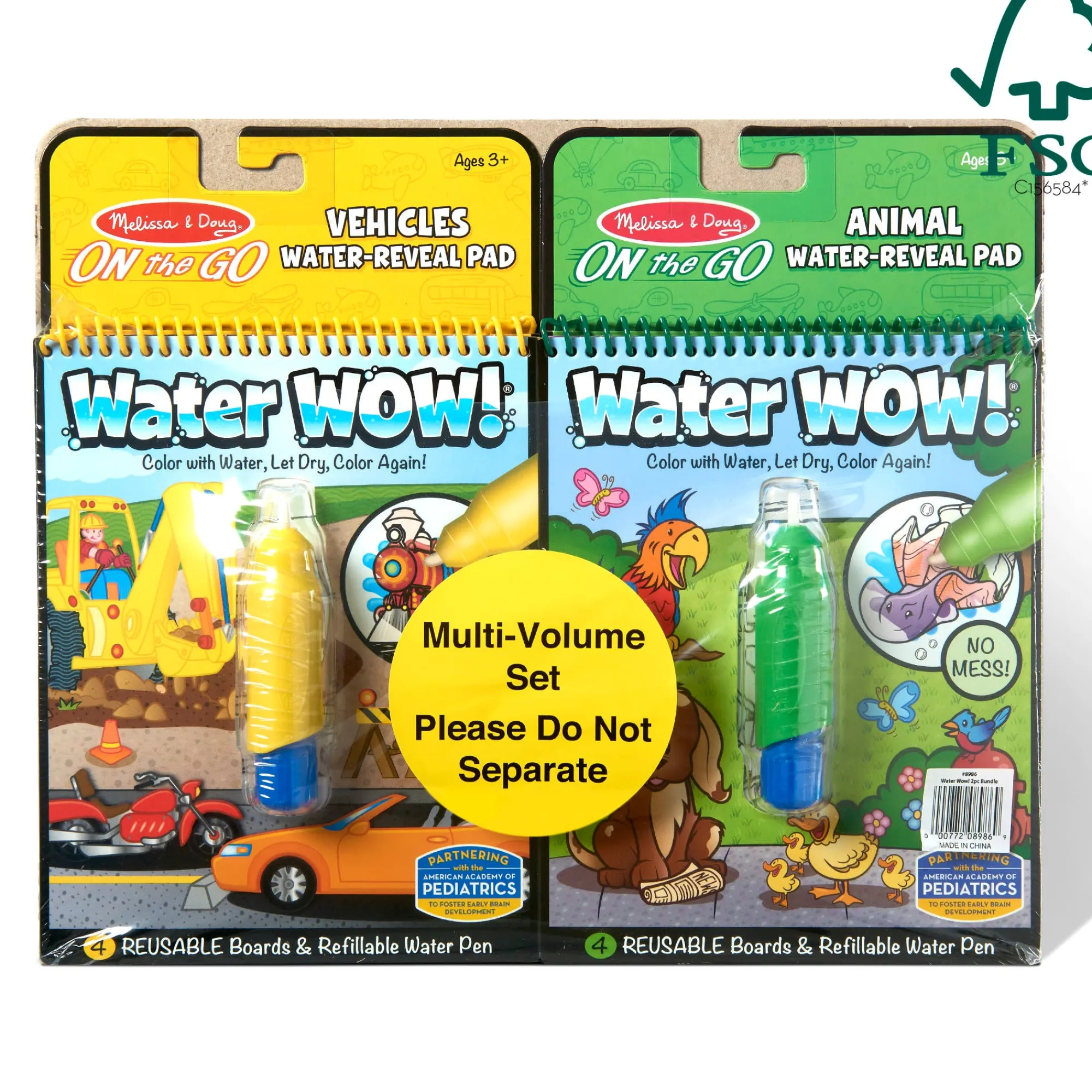 Water Wow! 2pc Bundle>Melissa & Doug Hot