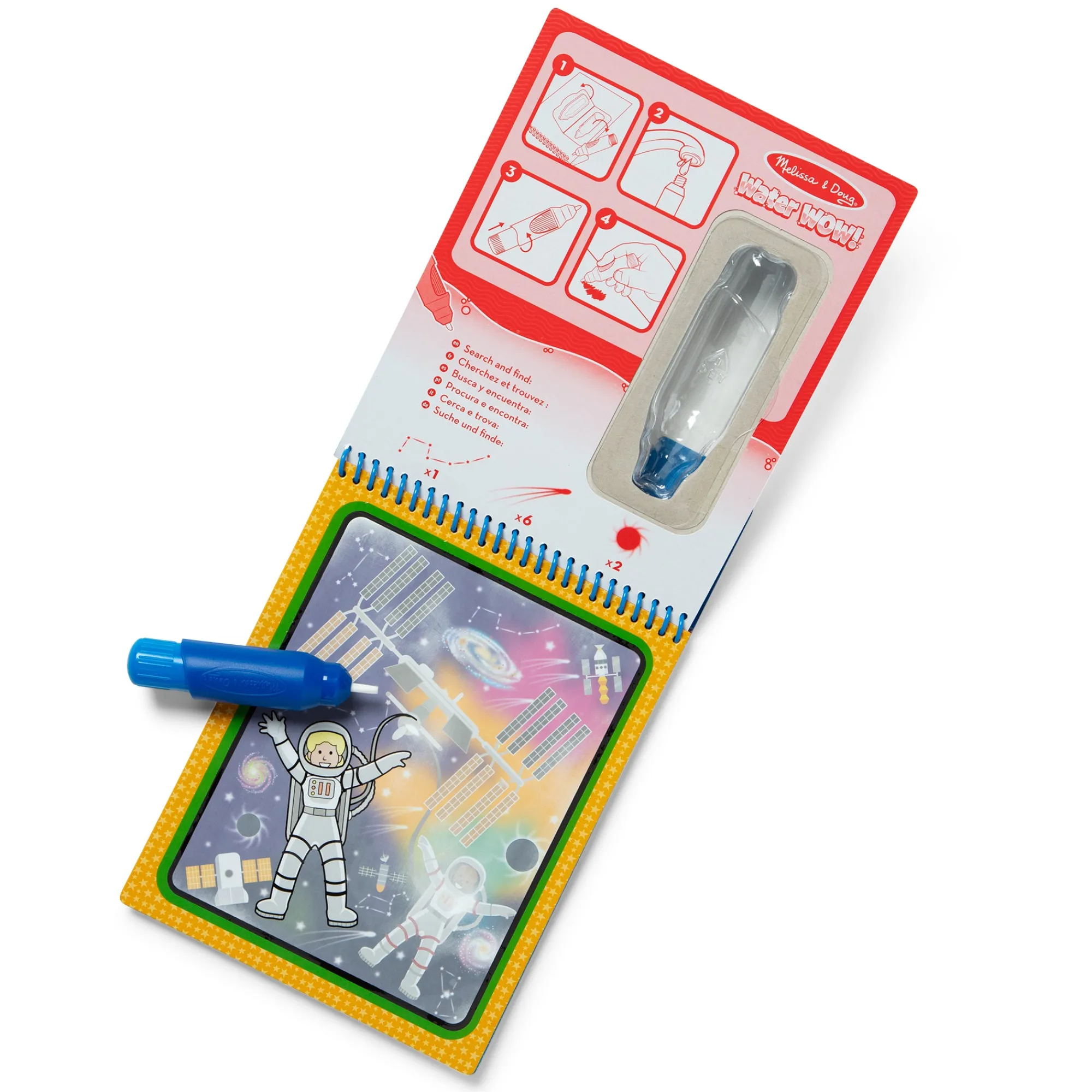 Water Wow! Space Water-Reveal Pad – On the Go Travel Activity>Melissa & Doug Hot
