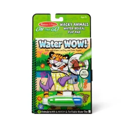 Water Wow! Water-Reveal Flip Pad - Wacky Animals>Melissa & Doug Hot