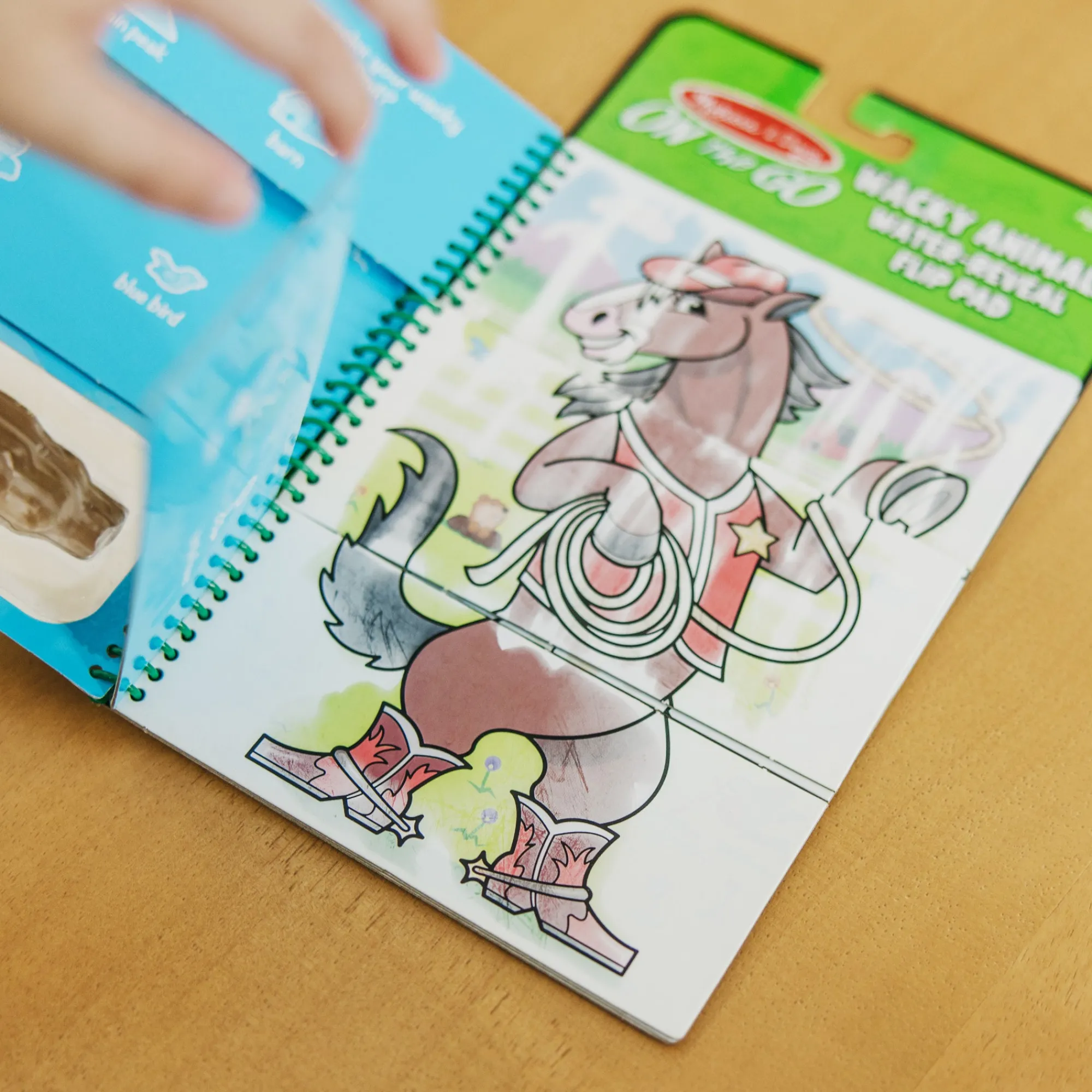 Water Wow! Water-Reveal Flip Pad - Wacky Animals>Melissa & Doug Hot