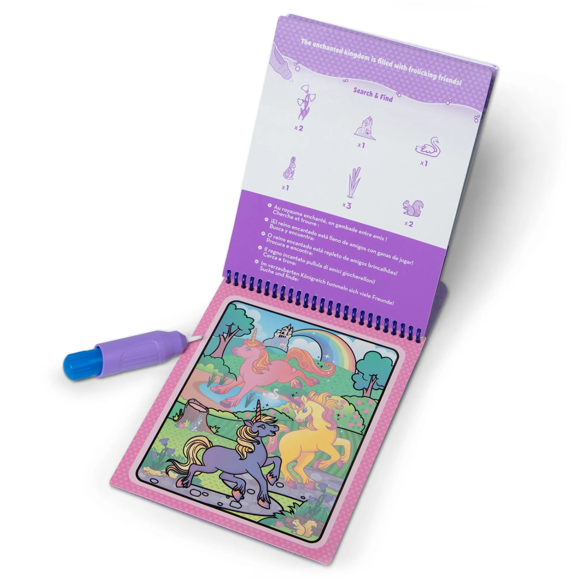 Water WOW! Water-Reveal Pad - Unicorn>Melissa & Doug Outlet