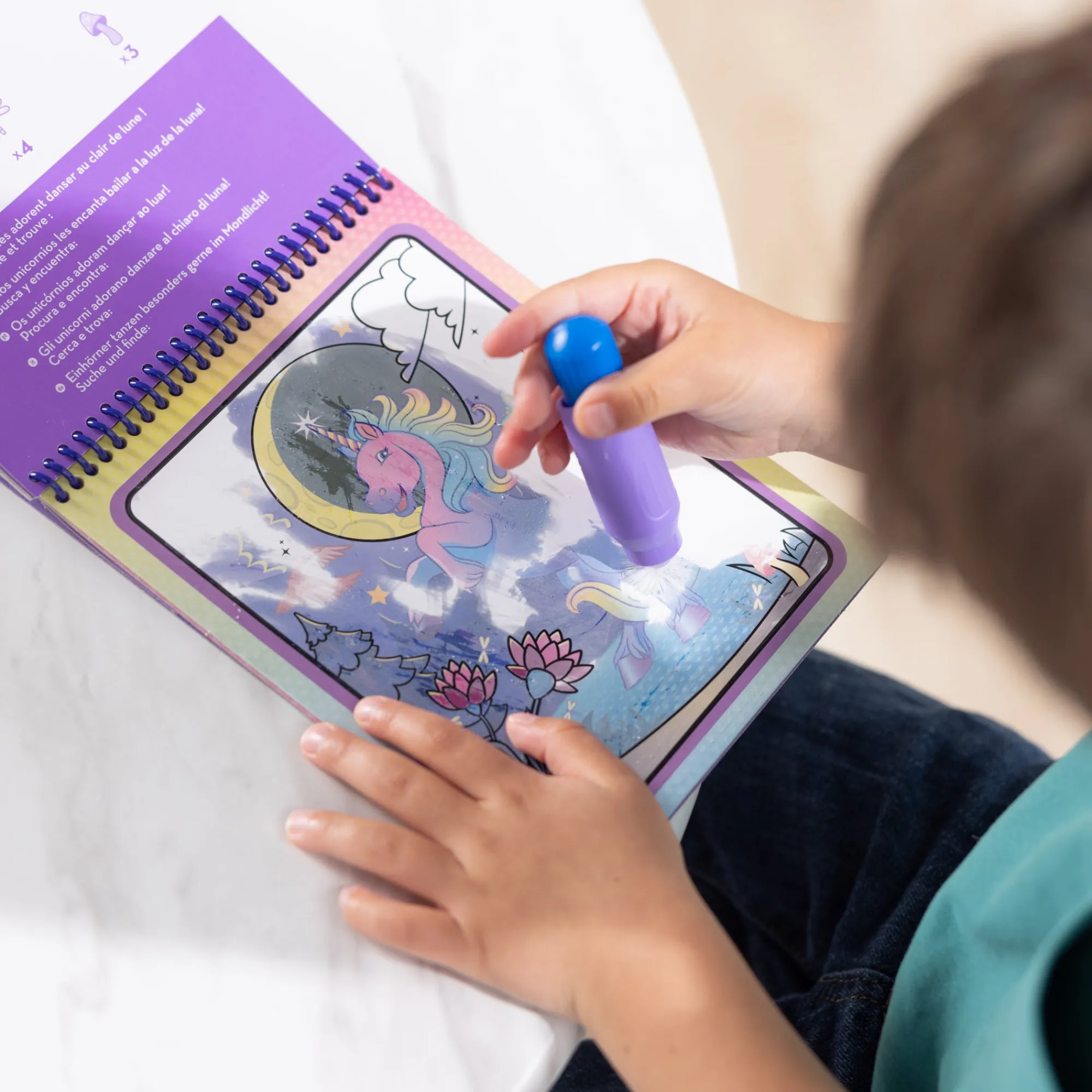 Water WOW! Water-Reveal Pad - Unicorn>Melissa & Doug Outlet